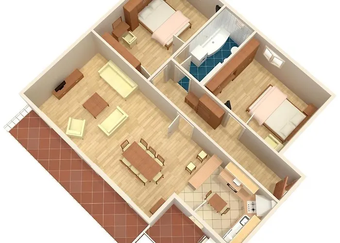 With Parking Space - 9696 Apartment *