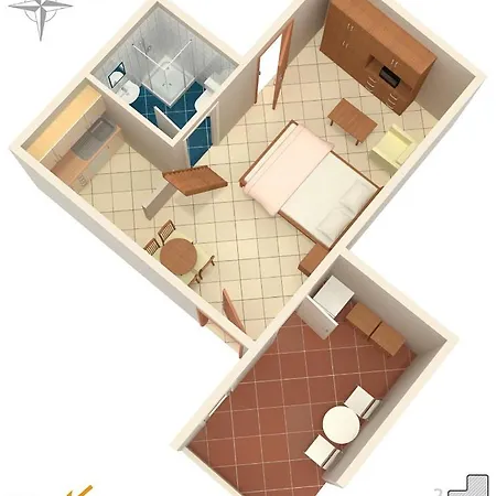 Apartment With A Parking Space - 9696